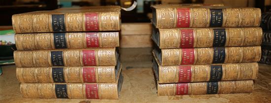 ALISON (A.), History of Europe, Vols 1-20, Blackwood & Sons, 1848, half-calf